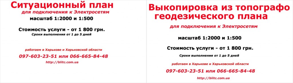 Выкопировка Ситуационный план
